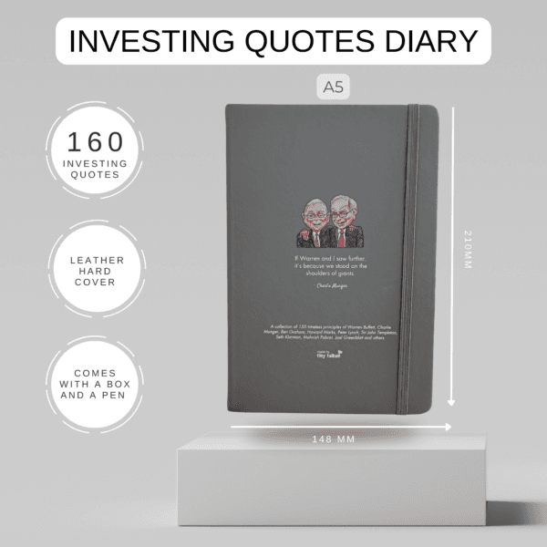 Best Gift Investor, Investor Notebook, Unique Gift Idea for investor, fund manager and analysts, Best Gift Entrepreneur, Smart Gift for Investing professionals
