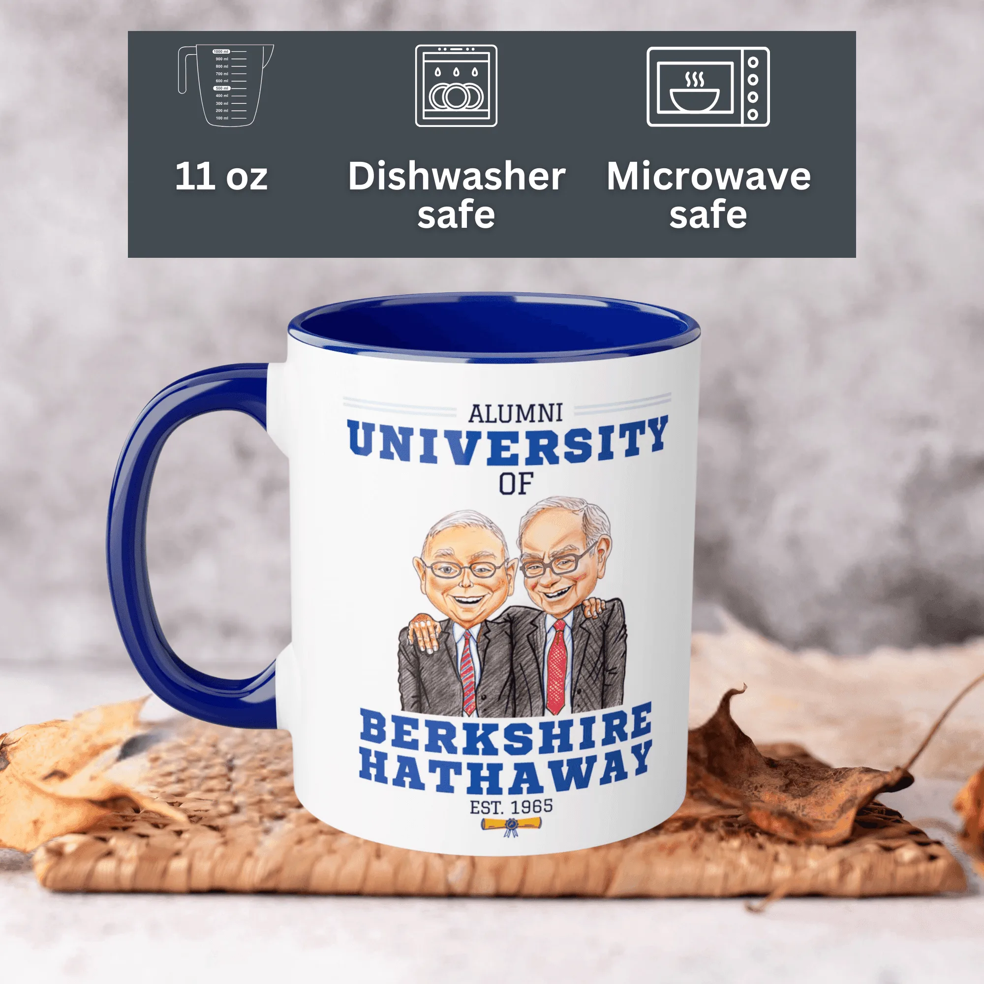 Warren buffett, charlie munger, berkshire hathaway, friendship, friendship day, birthday gift, student gift,berkshire hathway mug, berkshire hathaway fan