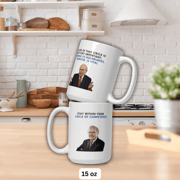 Circle of Competence Coffee Mug with Warren Buffett Quotes - Image 6