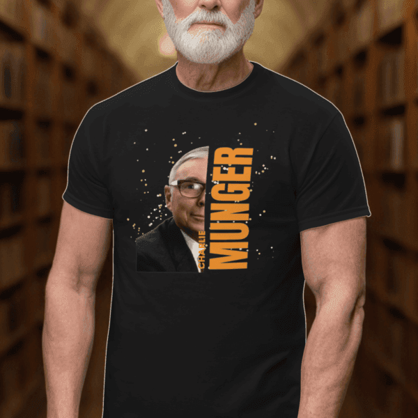 Charlie Munger Tshirt, Stock Market Graphic Tees - Image 5