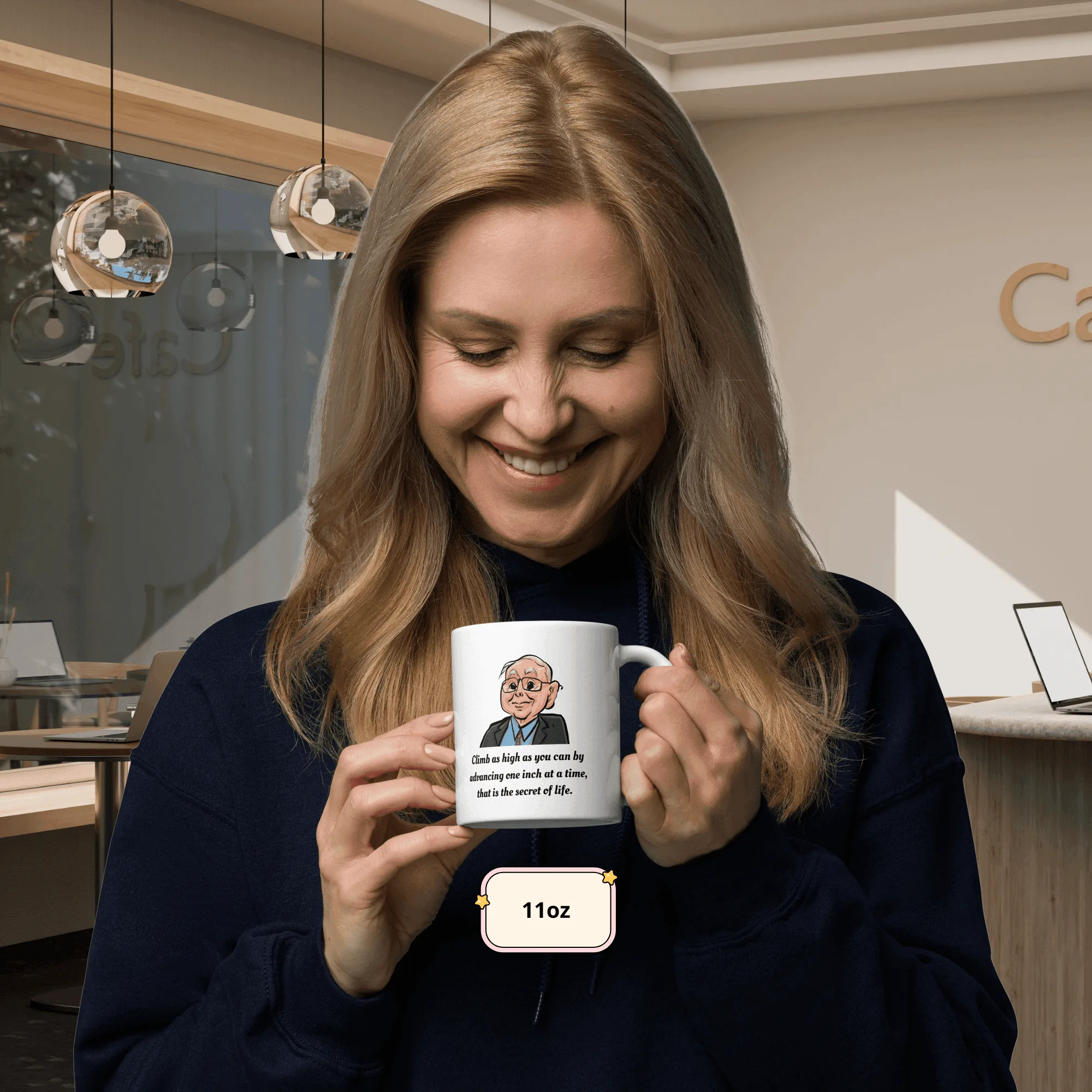 Charlie Munger Quote Coffee Mug – Secret of Life - Image 7