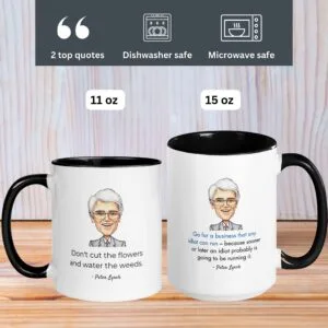 Peter Lynch Best Quotes on a Coffee Mug