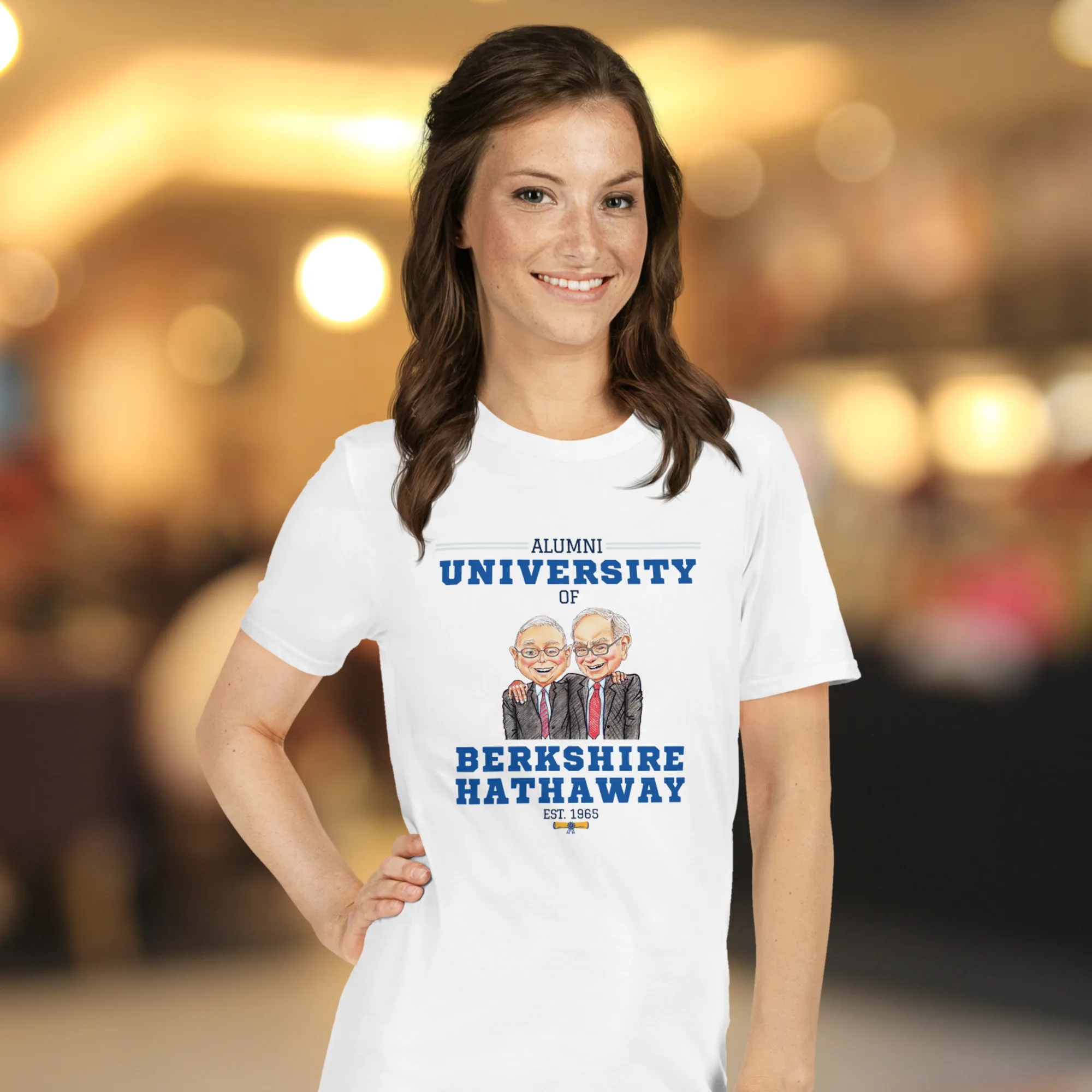 University of Berkshire Hathaway Tshirt - Image 4
