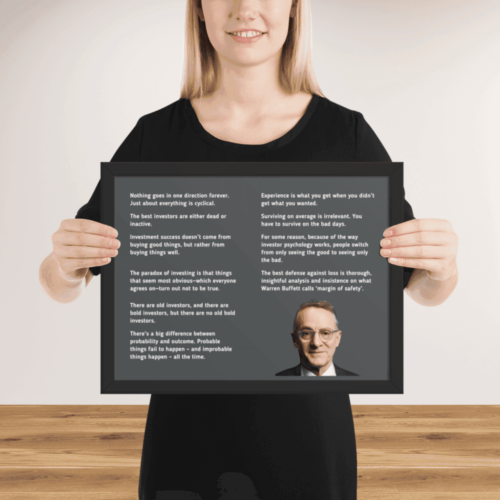 Howard Marks Best Quotes - Wall Art, Howard Marks top 10 quotes, Howard Marks photo, Howard Marks Portrait