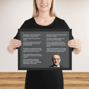 Howard Marks Best Quotes - Wall Art, Howard Marks top 10 quotes, Howard Marks photo, Howard Marks Portrait