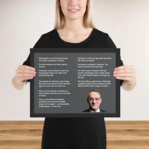 Howard Marks Best Quotes - Wall Art, Howard Marks top 10 quotes, Howard Marks photo, Howard Marks Portrait