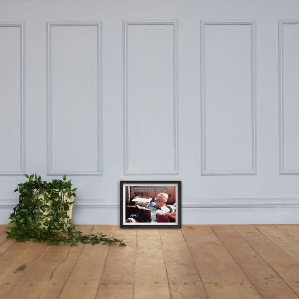 Charlie Munger Portrait Frame – Inspirational Wall Art for Investors - Image 9