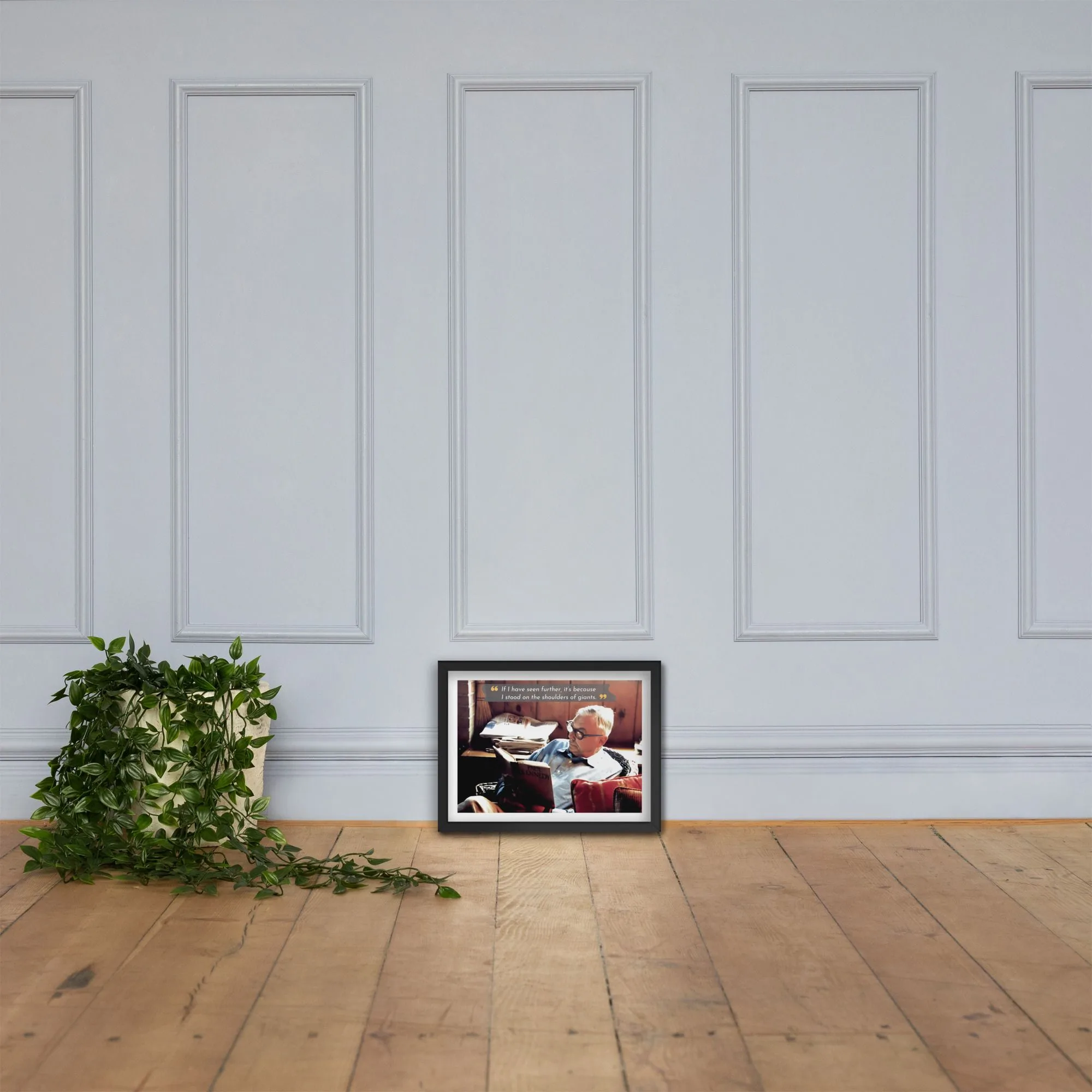Charlie Munger Portrait Frame – Inspirational Wall Art for Investors - Image 9