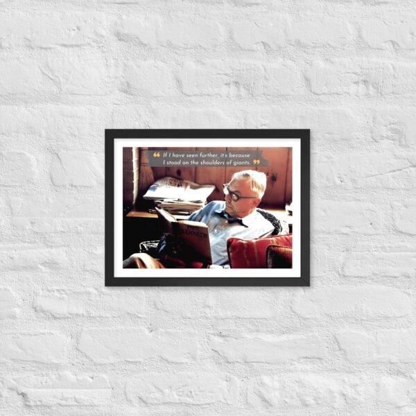 Charlie Munger Portrait Frame – Inspirational Wall Art for Investors - Image 10