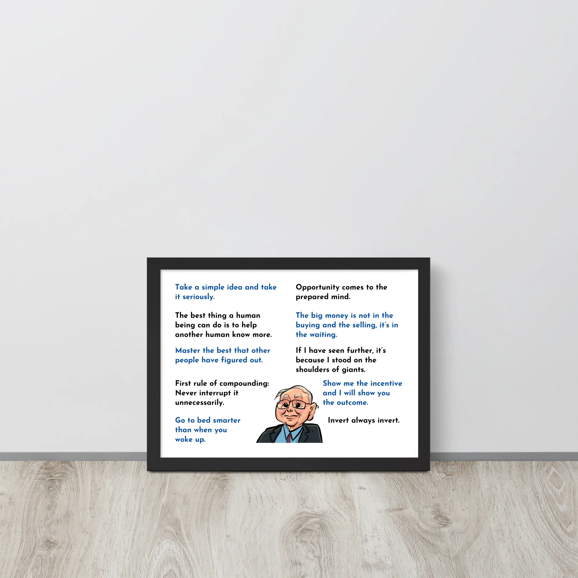 Charlie Munger Picture Frame - Image 9