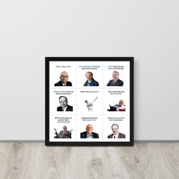 Warren Buffett - Price is what you pay. Value is what you get "Warren Buffett portrait with Value Investing Quote: Price is what you pay. Value is what you get. Essential advice for value investors."