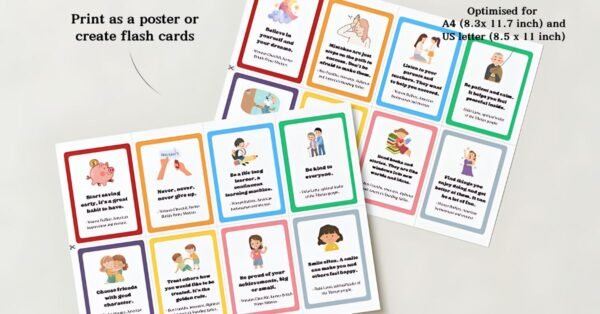 Children's Educational Flashcards - Printable - Image 6